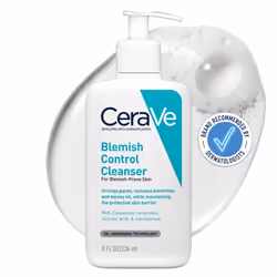 CeraVe Blemish Control Face Cleanser with 2% Salicylic Acid & Niacinamide for Blemish-Prone Skin 236ml