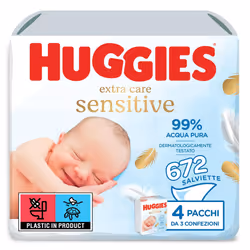 Huggies Pure Extra Care, Baby Wipes - Box with 12 Packs (672 Wipes Total) - Pure Water Wet Wipes - Fragrance Free to Clean an ...
