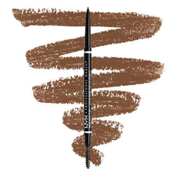 NYX Professional Makeup Micro Brow Pencil, Dual Ended With Mechanical Brow Pencil And Spoolie Brush, Vegan Formula, Shade: Cool Ash Brown