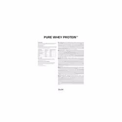 Bulk Pure Whey Protein Powder Shake, Chocolate, 1 kg, Packaging May Vary