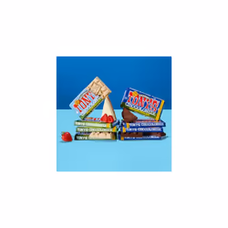 Tony's Chocolonely Chocolate Love A-Fair Dark Milk Brownie Chocolate Bar 180g (Pack of 2)
