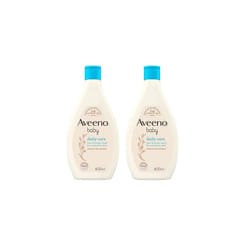 Aveeno Baby Daily Care Hair and Body Wash 400 ml (Pack of 2)