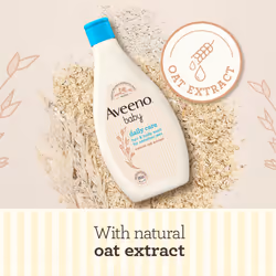Aveeno Baby Daily Care Hair and Body Wash 400 ml (Pack of 2)