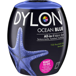 DYLON Washing Machine Fabric Dye Pod for Clothes & Soft Furnishings, 350g â Ocean Blue