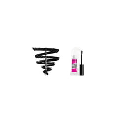 Nyx Professional Makeup Micro Brow Pencil, Shade Black & The Brow Glue Instant Brow Styler Clear Bundle