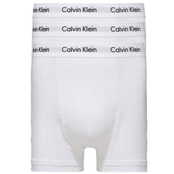 Calvin Klein Men's Trunk 3pk Trunk, White, XL