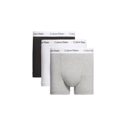 Calvin Klein Men's Trunk 3pk Trunk, Black/White/Grey Heather, XS