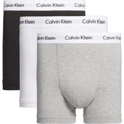 Calvin Klein Men's Trunk 3pk Trunk, Black/White/Grey Heather, M