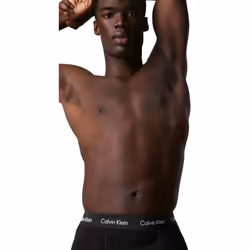 Calvin Klein Men's Trunk 3pk Trunk, C-black/Blu/Blu, L