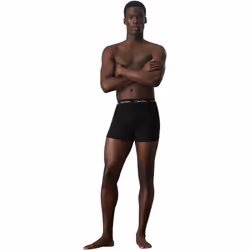 Calvin Klein Men's Trunk 3pk Trunk, C-black/Blu/Blu, L