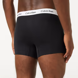 Calvin Klein Cotton Stretch Trunk Black 3 Pack - XL