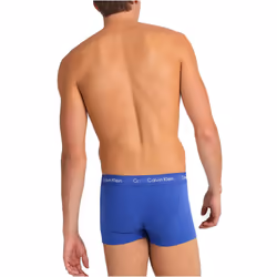 Calvin Klein Men's Low Rise Trunk 3pk 0000u2664g Boxers, Multicolour (Black/Blueshadow/Cobaltwater Dtm Wb), M