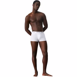 Calvin Klein Men's Low Rise Trunk 3pk 0000u2664g Boxers, Multicolour (White/ B&w Stripe/ Black), M
