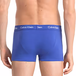 Calvin Klein Men's Low Rise Trunk 3pk 0000u2664g Low Rise Trunk, Dark Blue, L