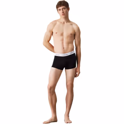 Calvin Klein Men's Low Rise Trunk 3pk 0000u2664g Boxers, Black (Black), XS