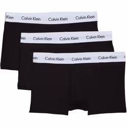 Calvin Klein Men's Low Rise Trunk 3pk 0000u2664g Boxers, Black (Black), L