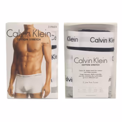 Calvin Klein Men Boxer Short Trunks Stretch Cotton Pack of 3