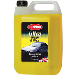CarPlan Ultra Wax & Wash Car Shampoo, 5 L (Packaging may vary)