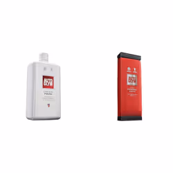 Autoglym Super Resin Polish, 1L - High Performance Car Polish for Detailing and Maximum 560008 Hi-Tech Finishing Cloth, Red, ...