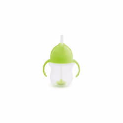 Munchkin Click Lock Tip & Sip Straw Baby Toddler Sippy Cups with Straw | Dishwasher Safe | Baby Cup Weighted Straw | Baby Bot ...