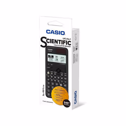 New Casio FX-991CW Advanced Scientific Calculator (UK Version) + Casio FX-CASE-CB-BK2 Protective Case for Casio Technical Scientific Calculator Black