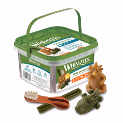 WHIMZEES By Wellness Variety Box Dental, Mixed Shapes, Size L, 14 Pieces, Natural Free Dog Chews, Dog Dental Sticks for Large ...