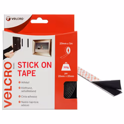VELCRO Brand | Stick On Tape | Cut-to-Length Strong Hook & Loop Self Adhesive Sticky Tape Room Décor & Home, Office, Garage ...