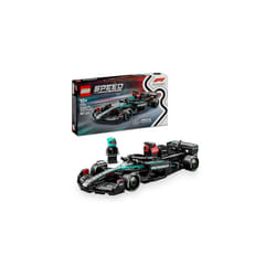 LEGO Speed Champions Mercedes-AMG FW15 Race Car Toy with a Collectible Formula Driver for 10+ Year Old Boys & Girls or Adult Motorsport Fans 77244