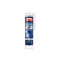 UniBond Stop Silicone Sealant For Kitchen & Bathrooms, Translucent Sealant Repels, Kills and Growth, Long-Lasting Shower Seal ...