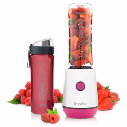 Breville Blend Active Personal Blender & Smoothie Maker | 350W | 2 Portable Blend Active Bottles (600ml) | Leak Proof Lids |  ...