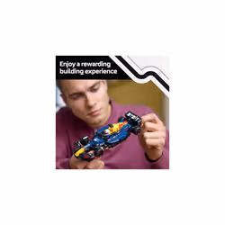 LEGO Speed Champions Oracle Red Bull Racing RB20 F1 Race Car Model with Driver Minifigure - Display Set for Adult Motorsport & Racing Fans 77243