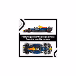 LEGO Speed Champions Oracle Red Bull Racing RB20 F1 Race Car Model with Driver Minifigure - Display Set for Adult Motorsport & Racing Fans 77243