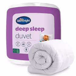 Silentnight Deep Sleep Duvet 10.5 Tog - All Year Round Soft Fluffy Comfortable Duvet - Hypoallergenic Machine Washable - Sing ...