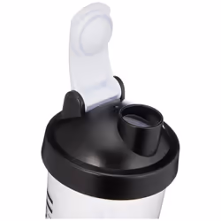 Warrior Protein Shaker Bottle, Includes Wire Mixball Blender â 600ml â Perfect for Mixing Powdered Clear, BPA Free, Dishwasher Safe (Pack of 2)