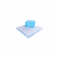 Amazon Basics Leakproof, 5-Layer, Scented Dog Pee Pads for Potty Training, 55.9 x 55.9 cm, Pack of 1, Regular (50 Count), Blu ...