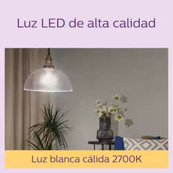 Philips LED Frosted A60 Light Bulb 3 Pack [Warm White 2700K - E27 Edison Screw] 60W, Non Dimmable. for Home Indoor Lighting