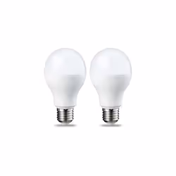 Amazon Basics LED E27 Edison Screw Bulb, 13W (Equivalent to 100W), Warm White, Non Dimmable - Pack of 2 [Energy Class E]