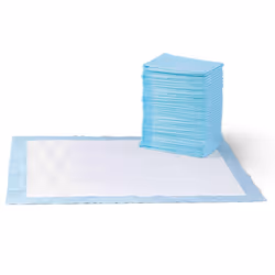Amazon Basics Dog and Puppy Training Pads, Leakproof, 5-Layer Design with Quick-Dry Surface, X-Large, Pack of 40, Blue