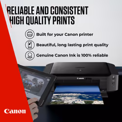 Canon Ink - PG-540L High Yield Genuine Black Printer Ink Cartridge - Prints Up to 300 A4 Pages (1 x Cartridge)