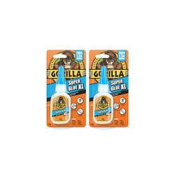 Gorilla Super Glue XL 25g (2 Pack)â All Purpose Adhesive, Fast Setting & Impact Tough with Anti-Clog Cap