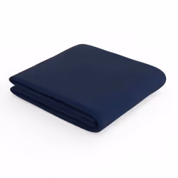 Amazon Basics Soft Microfibre Fitted Sheet, Deep Pocket 12 inch (30 cm), 160 x 200 x 30 cm, Navy Blue