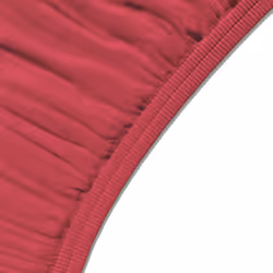 Amazon Basics Soft Microfibre Fitted Sheet, Deep Pocket 12 inch (30 cm), 160 x 200 x 30 cm, Burgundy