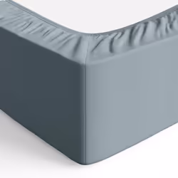 Amazon Basics Soft Microfibre Fitted Sheet, Deep Pocket 12 inch (30 cm), 160 x 200 x 30 cm, Spa Blue