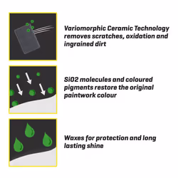 T-Cut Colour Fast Green Car Wax Polish Scratch Remover Colour Enhancer - 150g * 6 Colours Available