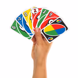Mattel Games UNO House Rules Card Game for Family Night, Game Night, Travel, Camping & Party, HRL31