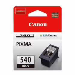 Canon Ink - PG-540 Genuine Black Printer Ink Cartridge - Prints Up to 180 A4 Pages (1 x Cartridge)