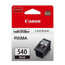 Canon Ink - PG-540 Genuine Black Printer Ink Cartridge - Prints Up to 180 A4 Pages (1 x Cartridge)