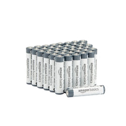 Amazon Basics AAA Alkaline Batteries, Industrial Triple A, 5-Year Shelf Life, 40 Count (Pack of 1)