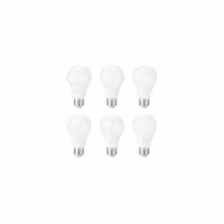Amazon Basics LED E27 Edison Screw Bulb, 8W (equivalent to 60W) Warm White. Non-Dimmable (6-Pack)