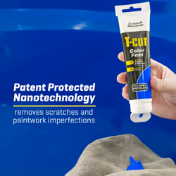 T-Cut Color Fast Blue Car Wax Polish Scratch Remover Colour Enhancer - 150g * 6 Colours Available